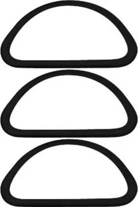 Classic Industries Md2596 1960-76 Dodge Plymouth Carburetor To Air Cleaner Gaskets Holley 2300 Series 3