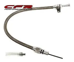 Cobra-tek Cbk-3000 Flexible Transmission Dipstick 39.25 Inch Braided Stainless Steel For Ford Aod