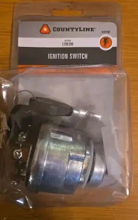 Countyline 847810084970 Electric Ignition Switch New Holland Tractor 1298380