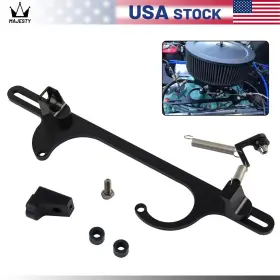 Csks 07ieb011abk Throttle Cable Carb Bracket Adjustable Aluminum For Holley 4150 4160 Carburetor