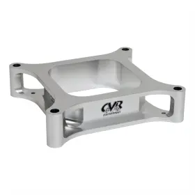 Cvr Cs6415015 Products Carburetor Velocity Spacer 4-barrel Square Bore 1.5 Inch Aluminum Open