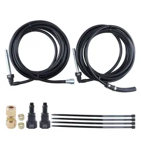 Cx-rygltj01 Cxfddv Fl-fg0340 Fuel Lines Repair Kit - Vent Line Compatible 7.87 Inches Gray