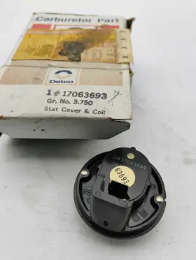 Delco 17063693 Stat Choke Cover And Coil Nos Made In Usa