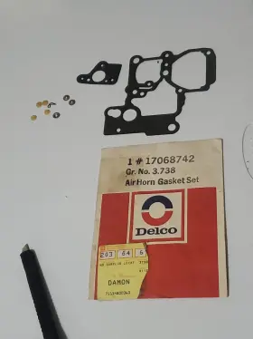 Delco 17068742 Gm Nos 1982-85 Chevrolet Oldsmobile Buick Air Horn Gasket P/n Oe