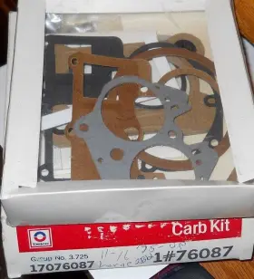 Delco 17076087 Nos 1977-78 Oldsmobile Pontiac 2 Barrel Rochestor Carburetor Repair Kit 76087