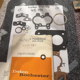 7029602 Delco 1 Vintage Rochester Carburetor Rebuild Kit New Old Stock