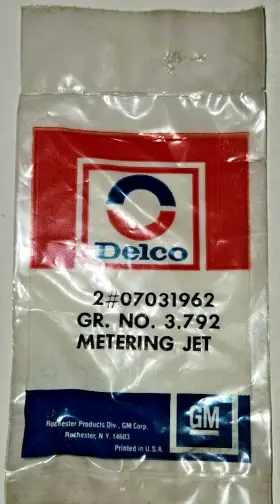 Delco 7031962 2 Nos Metering Jet