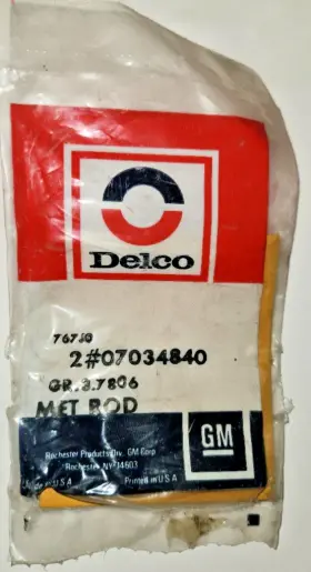 7034840 Delco Set 2 Rochester Quadrajet Carburetor Primary Metering Rods