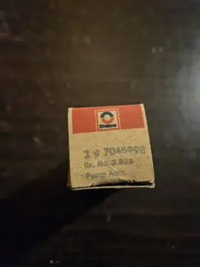 Delco 7045998 Nos Pump Assembly