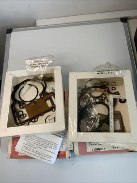 Delco 76087 2 Carburetor Kits Open Partial Unsealed Rochester