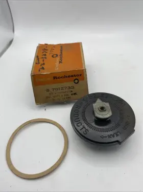 Delco Rochester 7012733 Nos Gm Stat Cover And Coil 4 Bbl 8 Cyl. 1958 Cadillac Rare