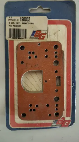 Demon 190032 Bg Carburetion 3 Circuit Metering Block Gaskets Set Of 5