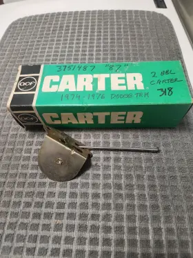 Dodge 3751487 Nos 1974-1976 Truck 318 2 Barrel Choke Mopar Carter 170-872 Inch 87