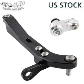Doubleautoparts Sfp011-bk-d New For Lokar Throttle Cable Lsa Billet Bracket Black Usa