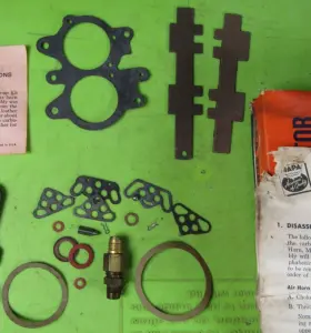 Echlin 2-5082 1958 Plymouth Carter Bbd Inch Partial Carburetor Rebuild Kit P/n