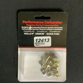 Edelbrock 12413 Carburetor Throttle Ball Assortment 4 Pack With Nuts And Washers