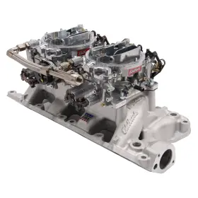 Edelbrock 2035 Edl-2035 Quad Air-gap Manifold And Carburetor