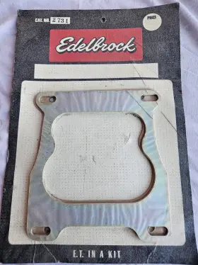 Edelbrock 2731 Nos Carb Adapter Manifolds Spread Bore .100in