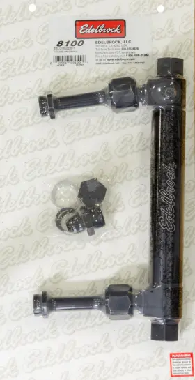 Edelbrock 8100 Dual Feed Fuel Log Adj. Fits 4150/4500 Series Carbs