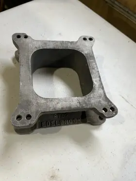 Edelbrock 8702 Carburetor Spacer Square Bore Vintage Race Car