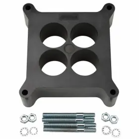 Edelbrock 8713 Carburetor Spacer 4 - Hole 2in Thick Divided