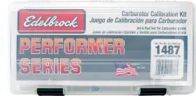 Edelbrock Performance Products E1487 Performer Series Model 1406 Carburetor Calibration Set