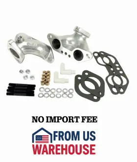 43-5211-0 Empi Dual Carbs Intake Manifolds For Type 2 And 4 Kadron Carb Dunebuggy Vw 43-5211-0 Empi Dual Carbs Intake Manifolds For Type 2 And 4 Kadron Carb Dunebuggy Vw