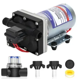 Etespie 5059-1310-d011 5.3 Gpm 12vdc Diaphragm Pump With 60psi Pressure Switch