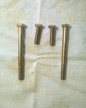 B521962 Fastenal Sbc V8 Four Barrel Bolt Set Quadrajet Rochester 305 302 350 327 400 New 4 Bolts