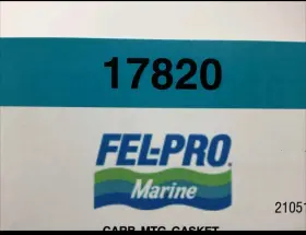Fel-pro 17820 Fel-pro Marine Carburetor Mounting Gasket Mercruiser Gskt
