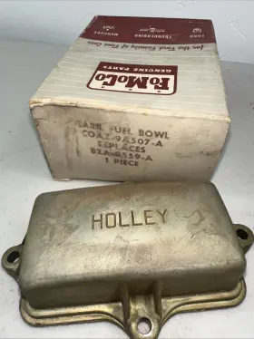 Fomoco C0az-9a507-a Nos Ford-holley Carburetor Float Bowl Falcon/fairlane 6 Cyl