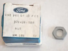 Ford 372426-s Nos 1958-1964 Galaxie Carburetor Fuel Valve Adjusting Nut 352/390/406/427