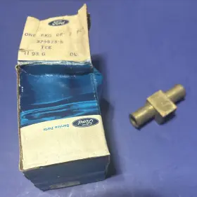 Ford 379573-s Nos 1965-69 Mustang Hot Idle Compensator Tee Block