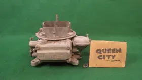 8484n Ford 1960s Era Holley 1850 4bbl Carburetor Vac Secondary Slant Logo Bowls