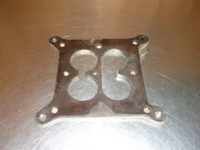 Ford As6566 Oem 4-barrel Carburetor Angled Spacer Insulator 1965 1966 Thunderbird 390