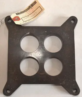 Ford B7a-9a589-b 1957 Fairlane And Thunderbird 312 4bbl Carburetor Spacer 1/2 Inch Thick