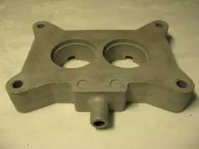 Ford C3ae-9a589-b 289 V8 2v Barrel Carb Carburetor Aluminum Intake Spacer Plate