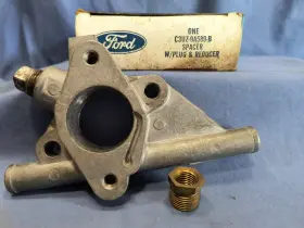 C3uz9a589b Ford Carburetor Spacer 1965 66 67 Mustang Oem Plug Nos