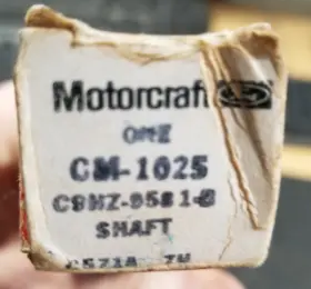 C9hz-9581-b Ford Oem Motorcraft Cm-1025 Carb Butterfly Shaft
