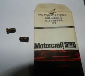 D1fz-9575-a Ford Nos 1971-73 Pinto Carburetor Jet Retainer Cm-1339-a 3-2 Pk 1