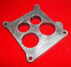 Ford D4te-9a589-b 1975 Truck Carb Spacer 4v Carburetor #d5te-9a589 Used Part Spreadbore