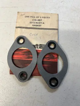 D7tz-9c477-a Ford Nos Carburetor Egr Spacer Plate Gaskets 300 I6 1977/79 E100 And F100/350