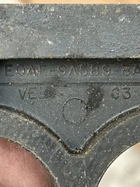 E0ae-98589-ba Ford E0ae98589ba 2 Bbl Carburetor Spacer Plate