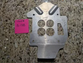 Ford E5te-9s596-aa 1983-1985 Mustang And Truck 4 Barrel Carburetor Egr Heat Shield