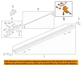 Ford Oem Jl1z16a506f 18-23 Expedition Running Board-motor Drive
