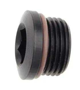 Fragola Performance Systems 481310-bl - #10 Port Plug With Socket Hex