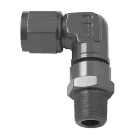 Fragola Performance Systems 499403-bl -3 Female Swivel To 1/8 Mpt - 90 Black