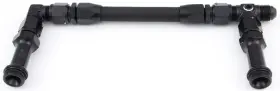 Fragola Performance Systems 930003-bl 7/8-20 Dual Inlet 4150 -8an Competition Fuel Line Kit