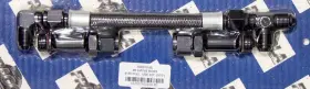 Fragola Performance Systems 930010-bl Holley 4150 Ultra Hp Sportsman Fuel Line Kit -8an O-ring Inlets