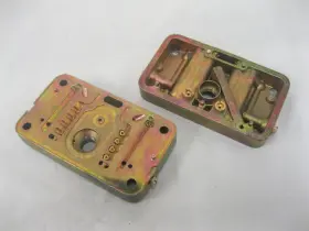 Gearhead 5256 Fully Adjustable Carburetor Metering Blocks 4 Bbl 4150 4160 Holley Carb Pair